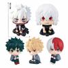 Nuevo My Hero Academia (MHA): Figura de PVC Chibi Linda de Tomura Shigaraki / Izuku Midoriya / Katsuki Bakugo | Modelo de Juguete Coleccionable