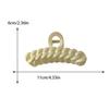 Frosted Chain Large Hair Clip for Women Elegant Shark Clip Hair Claw Fashion Girl Hair Clamp