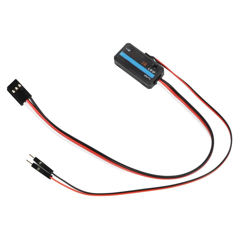 Black Voltage Collection Module Voltage Sensing Module for FSi6/FSi10/iA6B/iA10 Receiver for Boats