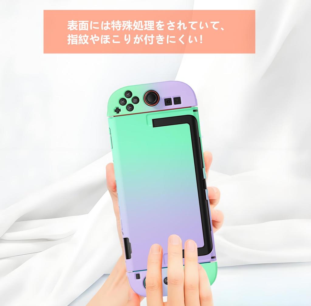 SHEAWA for Switch 2 Protective Hard PC Does Not Interfere with Stand Full Compatible Compatible with Switch 2 Purple X Case, Case, Cover, Case,