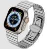 Luxury Link Watch Band for Iwatch Series 8 Ultra 7 SE 6 5 4 3 Stainless Steel Strap for Apple Watch Band Ultra Smartwatch Strap