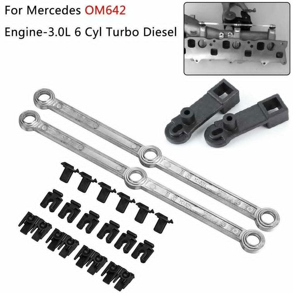 Air Intake Inlet Manifold Connecting Rods A6420903237 Set for Mercedes-benz Crd V6 Diesel Engines 3.0 3.2 Cdi Automotive