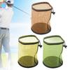 Drawstring Pouch Golf Ball Organizer Nylon Material Golf Ball Mesh Bag  Golf Accessories