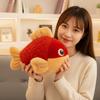 Cute Simulated Carp Fish Doll Plush Material Koi Plush Toy Goldfish Stuffed Doll  For Kids