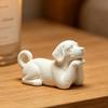 3D Printed Dog Figurine Cute Puppy Figures Small Animal Figurines Realistic Detailed Puppy