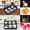 Silicone Ice Cube Mold Set: Long Strip, 6 Squares, 6 Balls, 15 Grids, 37 Grids, Skull Shapes with Lid.