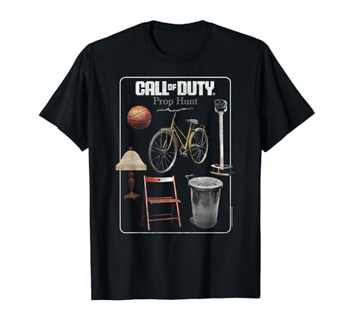 Футболка с принтом видеоигры Call of Duty Prop Hunt
