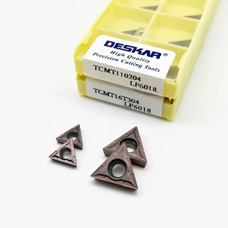 

TCMT110204 TCMT110208 TCMT16T304 TCMT16T308 Carbide turning insert TCMT CNC Lathe Cutter Turning Tools For Stainless Steel 10PCS&TCMT110208