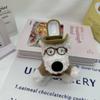 Display Wedding Ring Case Stuffed Couple Rings Holder Plush Puppy Doll Ring Box  For Girlfriend