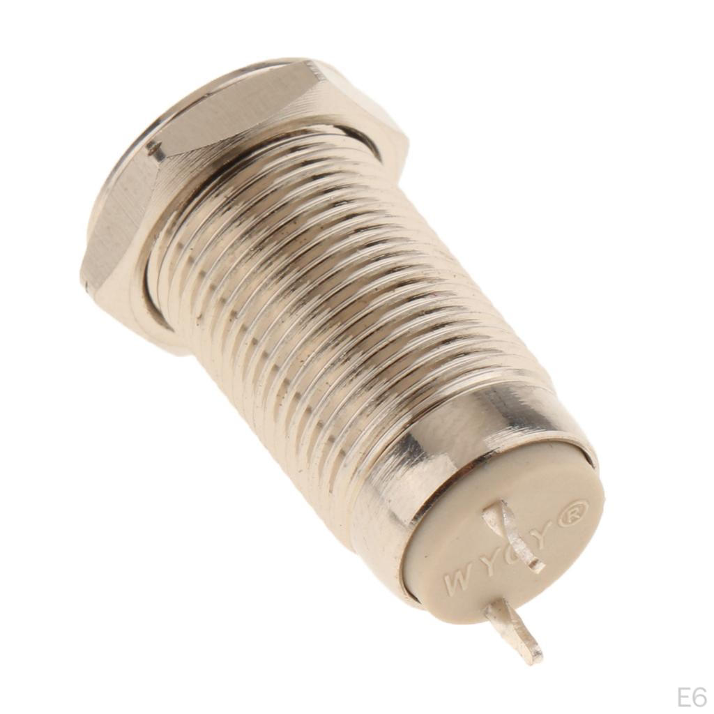 10mm Metal Waterproof Push Button Switch for Household Appliances