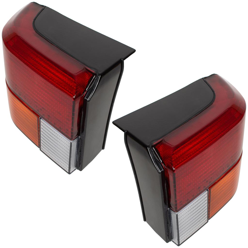VW T4 90-04 BUS Rear Lights Yellow-Red, Left + Right, Set