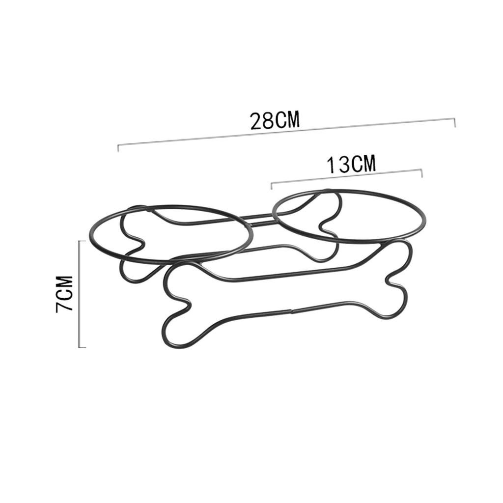 Elevated Raised Bowls Stand Water and Food Bowls Pet Dining Table Non Slip Pet
