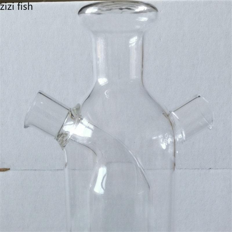 Dual-purpose Glass Oil Bottle Seasoning Jar Condiment Bottles Soy Sauce Bottle Vinegar Bottles Oiler Kitchen Supplies Spice Tool