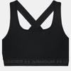 Armour Crossback Sport Bra Polyester Black
