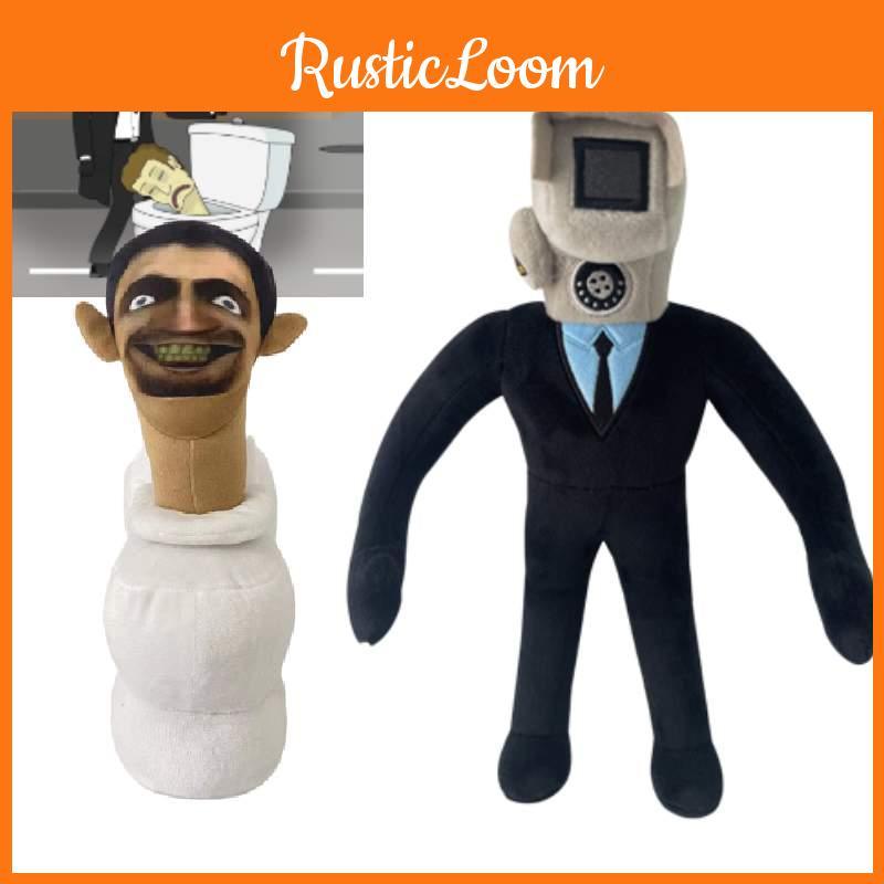 Skibidi Toilet Plüschtier Weich und Kuschelig, Perfekt für Kinder, Jugendliche und Sammler!