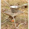 Portable Outdoor Folding Grill and Stove Rack