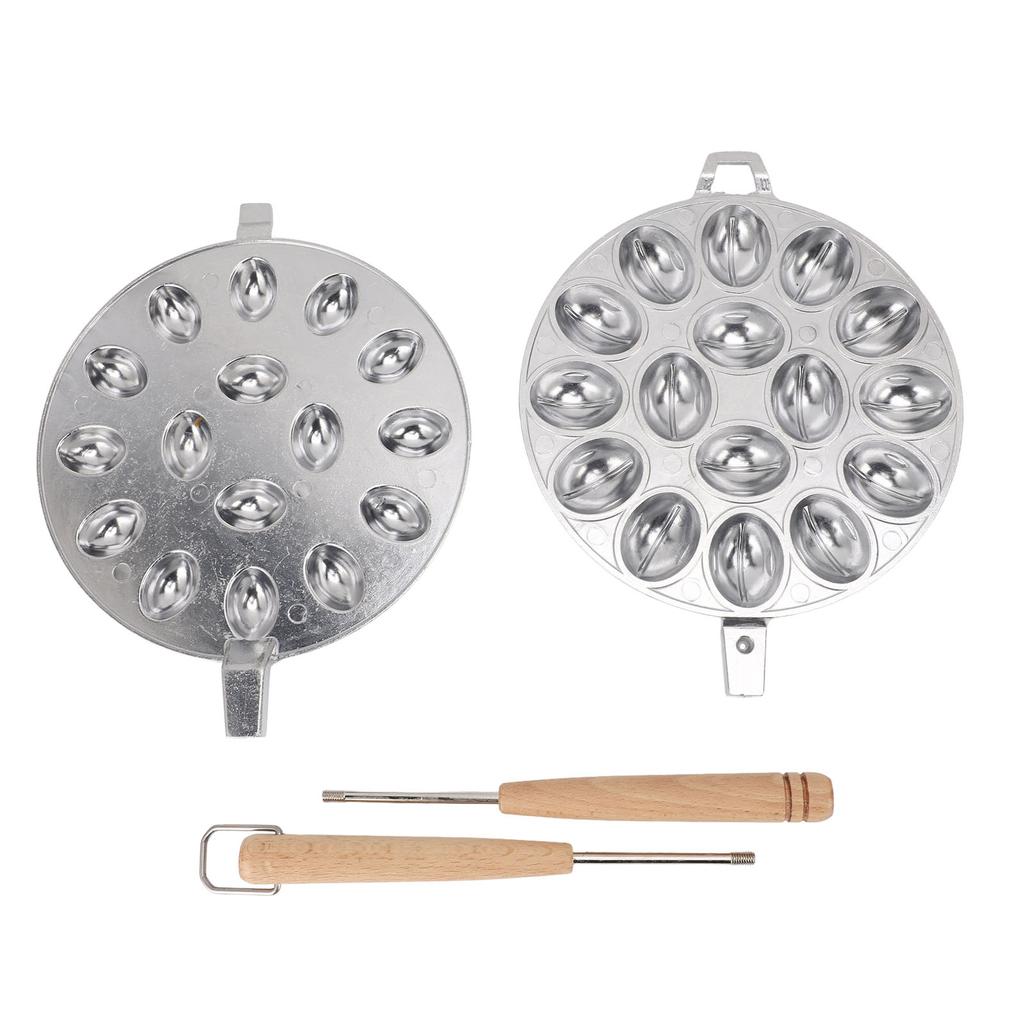Cookie Moulding 16 Hole Non Stick Oval Shaped Cookie Moulding Maker for Home Bakery Bakery Supplies