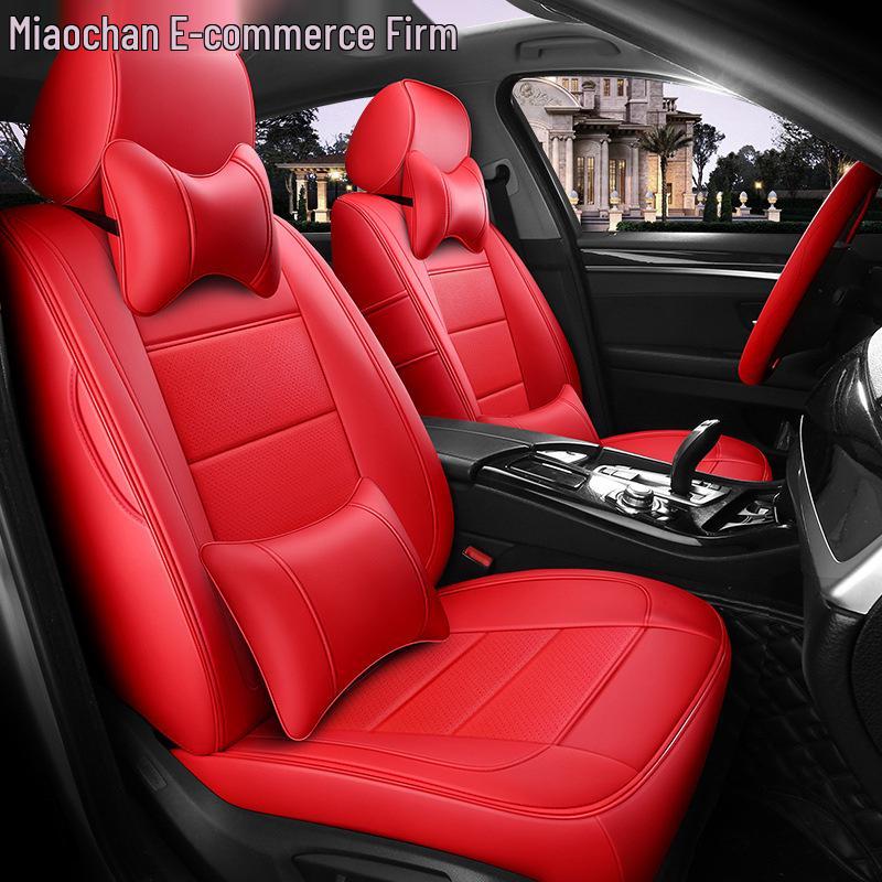 Originele Lederen Autostoelhoezen voor Diverse Modellen - Volledige Dekking Kussens
