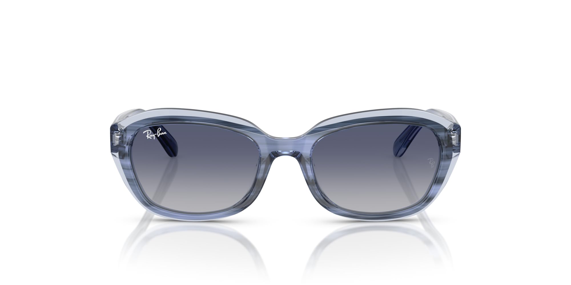 

Sunglasses 0RJ9081S STRIPED BLU ON TRANSP BLU 48 [Ray-Ban]