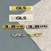 3D ABS Glossy Black Car Fender Badge Turbo Sticker Rear Trunk Emblem For Pajero T5v73v87v93v97 Emblem Badge Decals Sticker