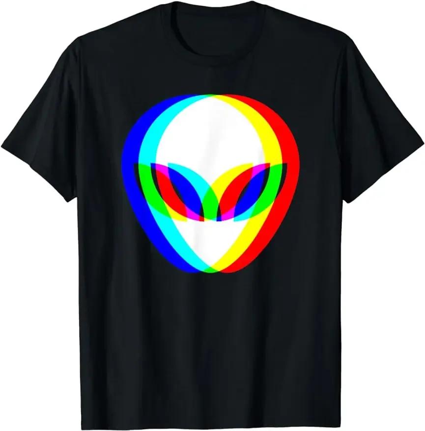 I Don't Believe in Humans TShirt Funny Alien Space Gift Tee Graphic T Shirts Men Clothing Tops Streetwear Camisetas
