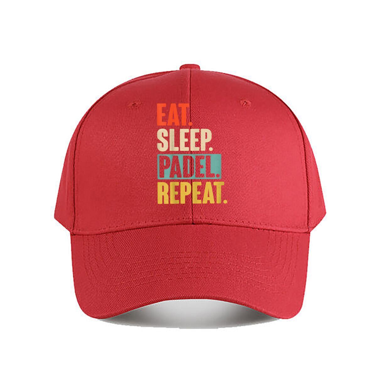 Padel Repeat Sports  Racket Game Design Baseball Cap Fashion Unisex Sunhat Women s Outdoor Sports Snapback Cap One Size