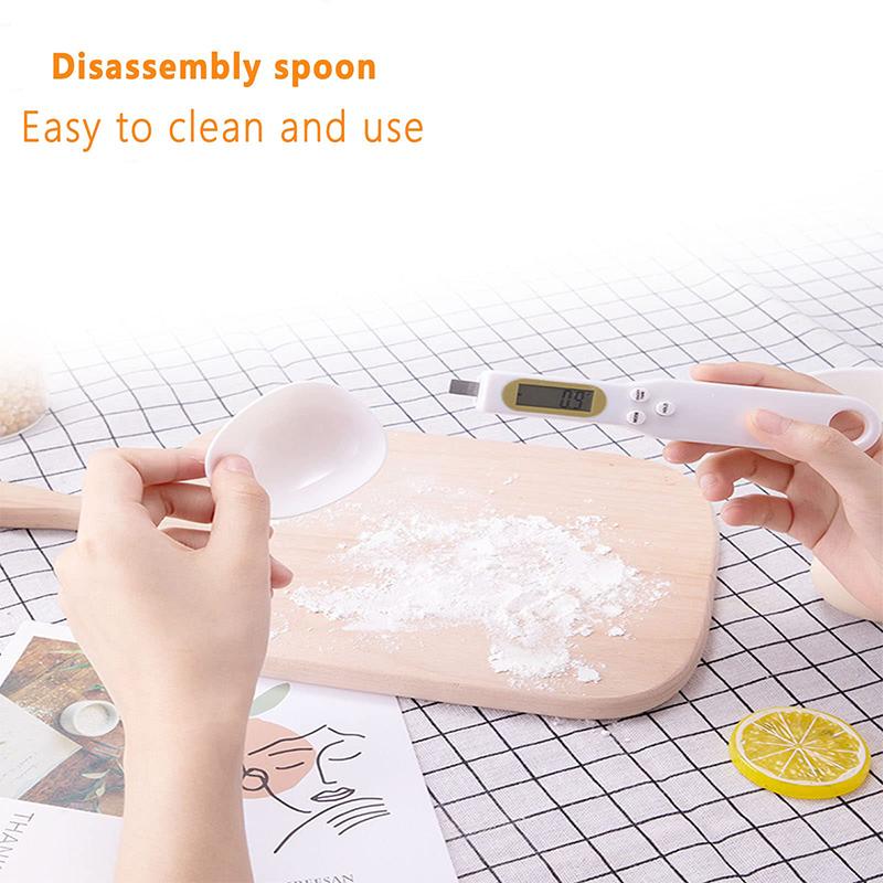 Spoon Scale 500g/0.1g Electronic Measuring Spoon LCD Digital Kitchen Accurate Food Scale Weight Gram Measurement For Food Coffee
