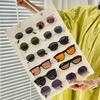 Filz Wandmontierter Brillenorganizer Leichte Aufbewahrung für Brillenpräsentation, für Schlafzimmer oder Wohnzimmer, Brillenhalter, Hängeregale