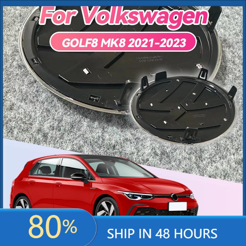 BGB1 Golf Hot For VOLKSWAGEN VW Replacement 140mm 110mm Car Front Badge Rear Trunk Emblem Car Styling Logo For Golf 8 MK8 2021 2022 2 AH0