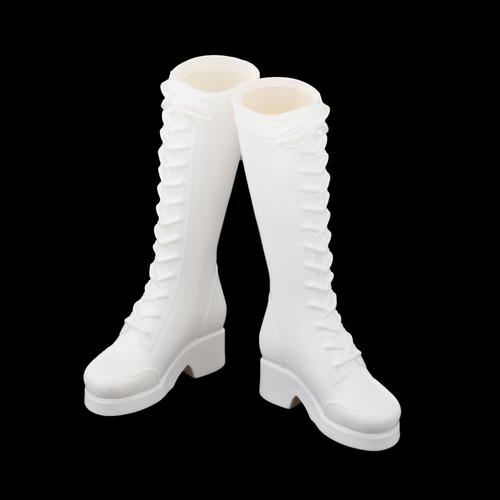 

Сапоги на высоком каблуке 1/6 для 12-дюймовой фигурки Аксессуары White