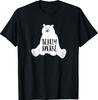 Bearly Awake Funny Polar Bear Early Joke Unisex T-Shirt Unisex T-Shirt