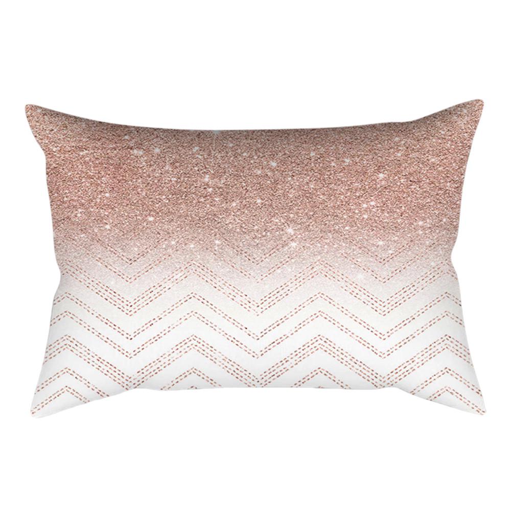 Sagit Rose,Gold,Pink,Cushion,Cover,Square,Pillowcase,Home,Decoration(30cm,*,50cm)