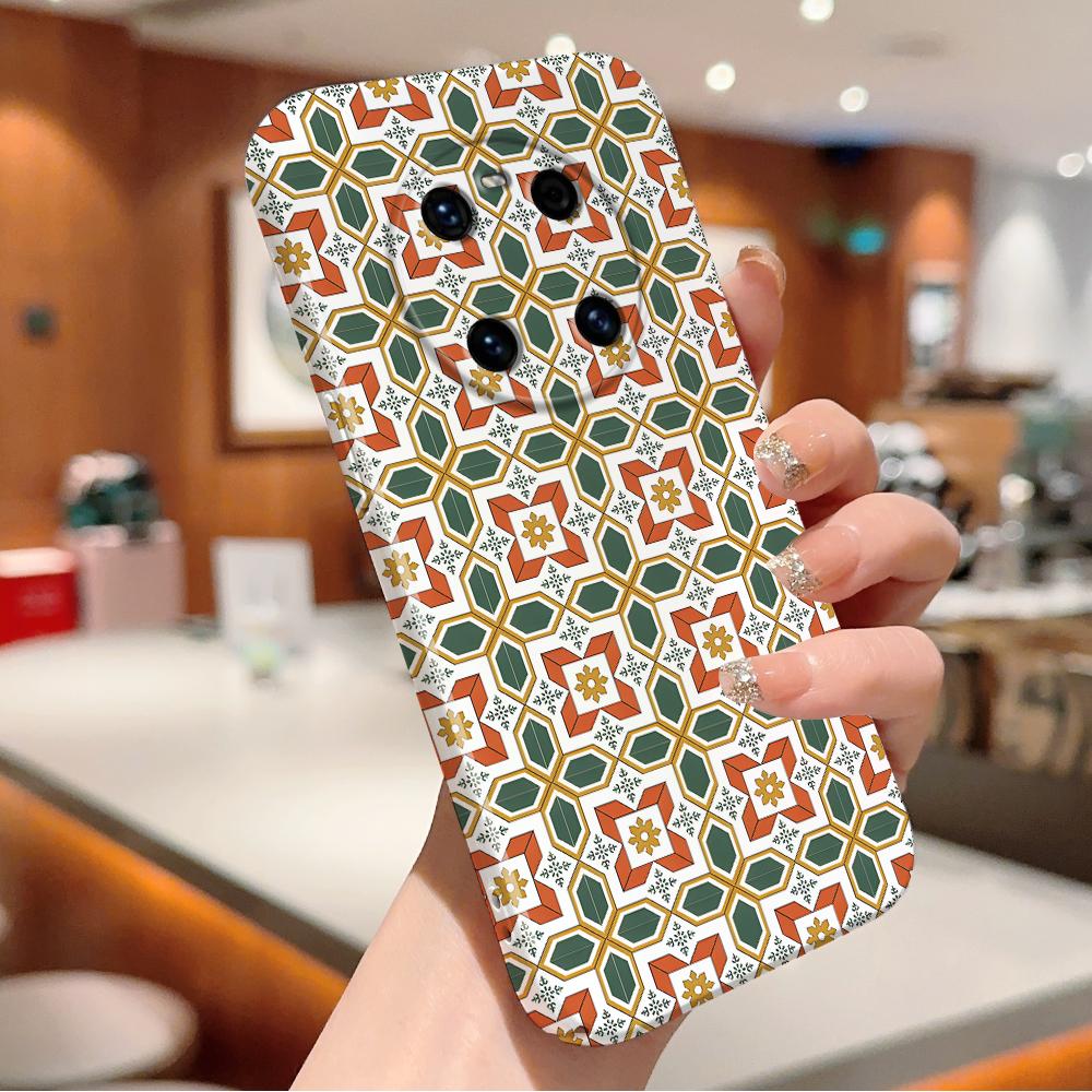 All-inclusive Film Handyhülle Cartoon Mode Design Hartschale Vollständige Abdeckung Kameraschutzhülle für iPhone Huawei Honor Vivo Google