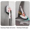 4 in 1 Household bathroom long handle brush multi-purpose Tile Scrubber for floor wall ceramic tile Stiff Bristle cleaning tools