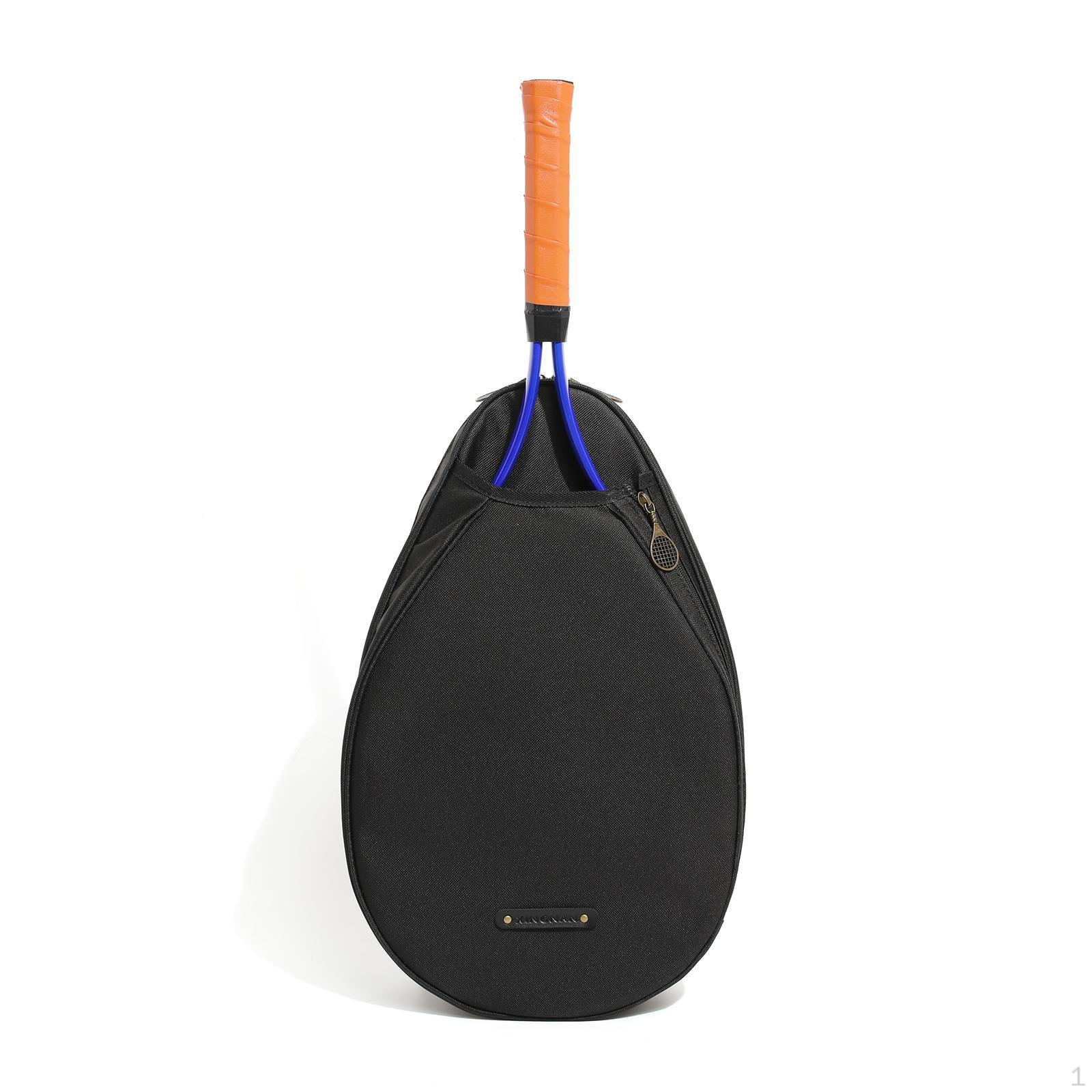 

Сумка для тенниса с ремнем для бадминтонной ракетки Black