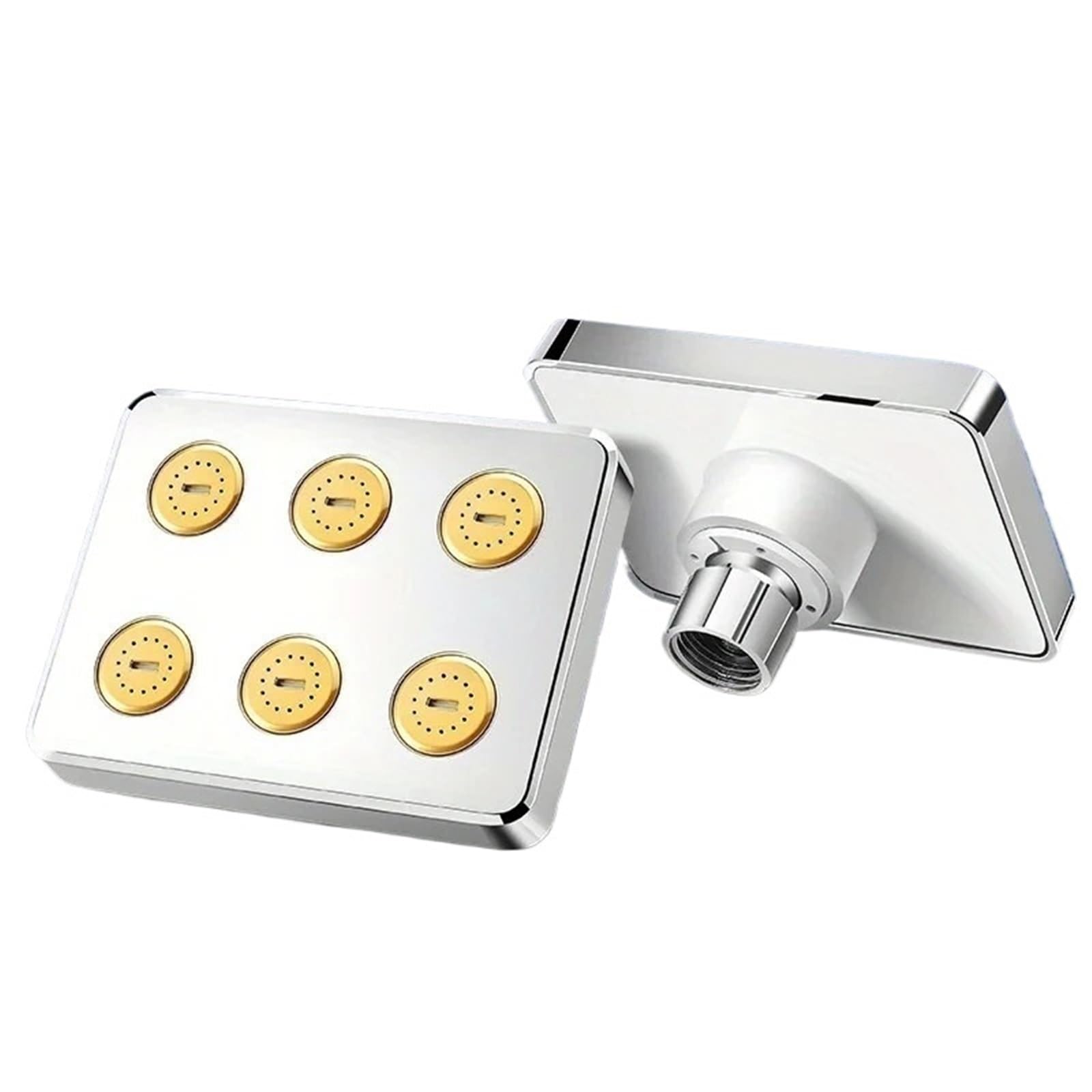 

Surround Pressurized Shower Head Large Water Rain Shower Head Showerhead Shower Bathroom Accessories One Size