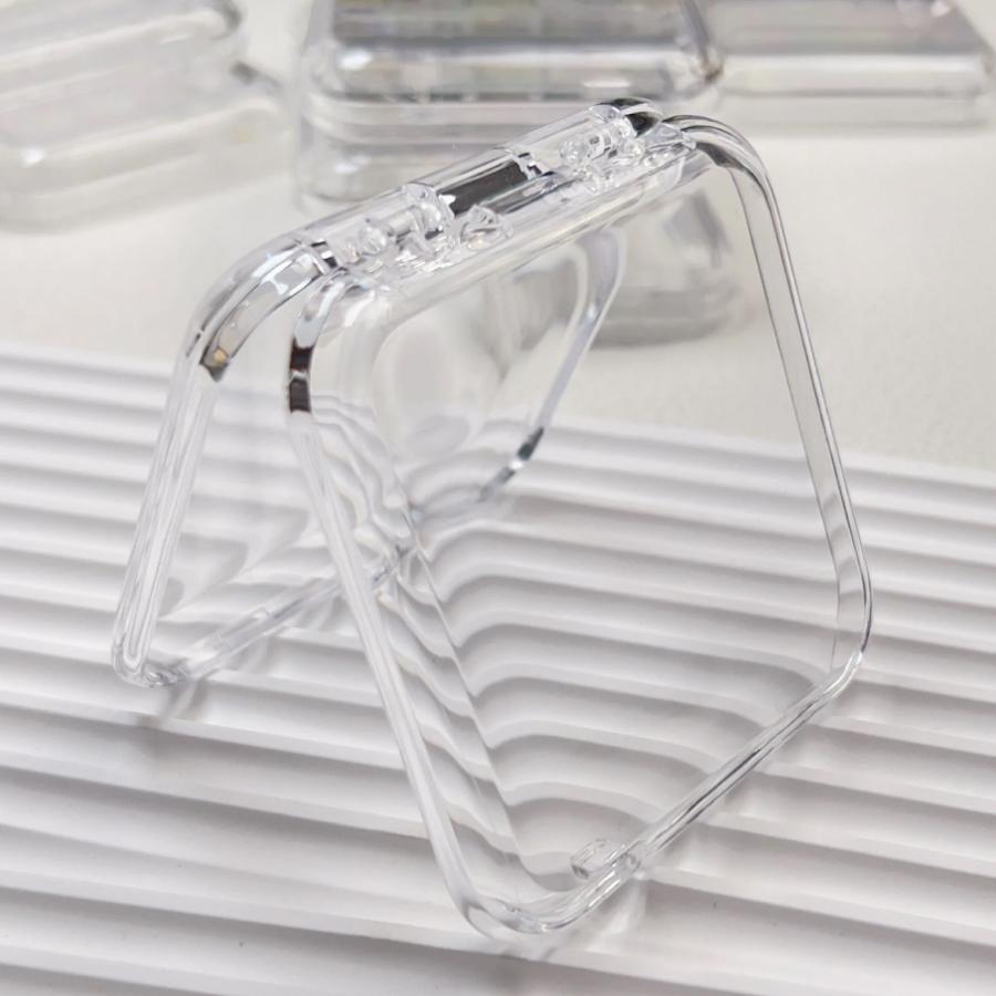 5Pcs Transparent Pink Storage Box, Nail Art Display Case for Fake Nail Tips Organizer Press-on Nails Packing Box