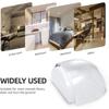 Self Adhesive Door Stopper Transparent Silica Gel Door Handle Buffer Wall Protection Catch Doorknob Bumper Furniture Protective