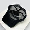 And Women Personalized Devil Horns Letter Prints Embroidery Baseball Caps Air Permeable Mesh Sun Protection Hip Hop Trucker Caps All-Match Outdoor
