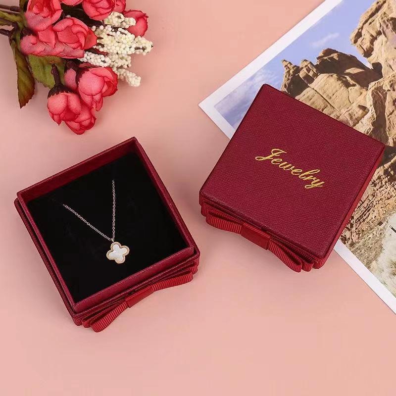 High-End Korean Jewelry Gift Box: Ring, Pendant, Necklace, Earring, Bracelet Packaging
