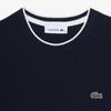 [lacoste] Women's Striped Short-Sleeve Sweater AF415E-56G166