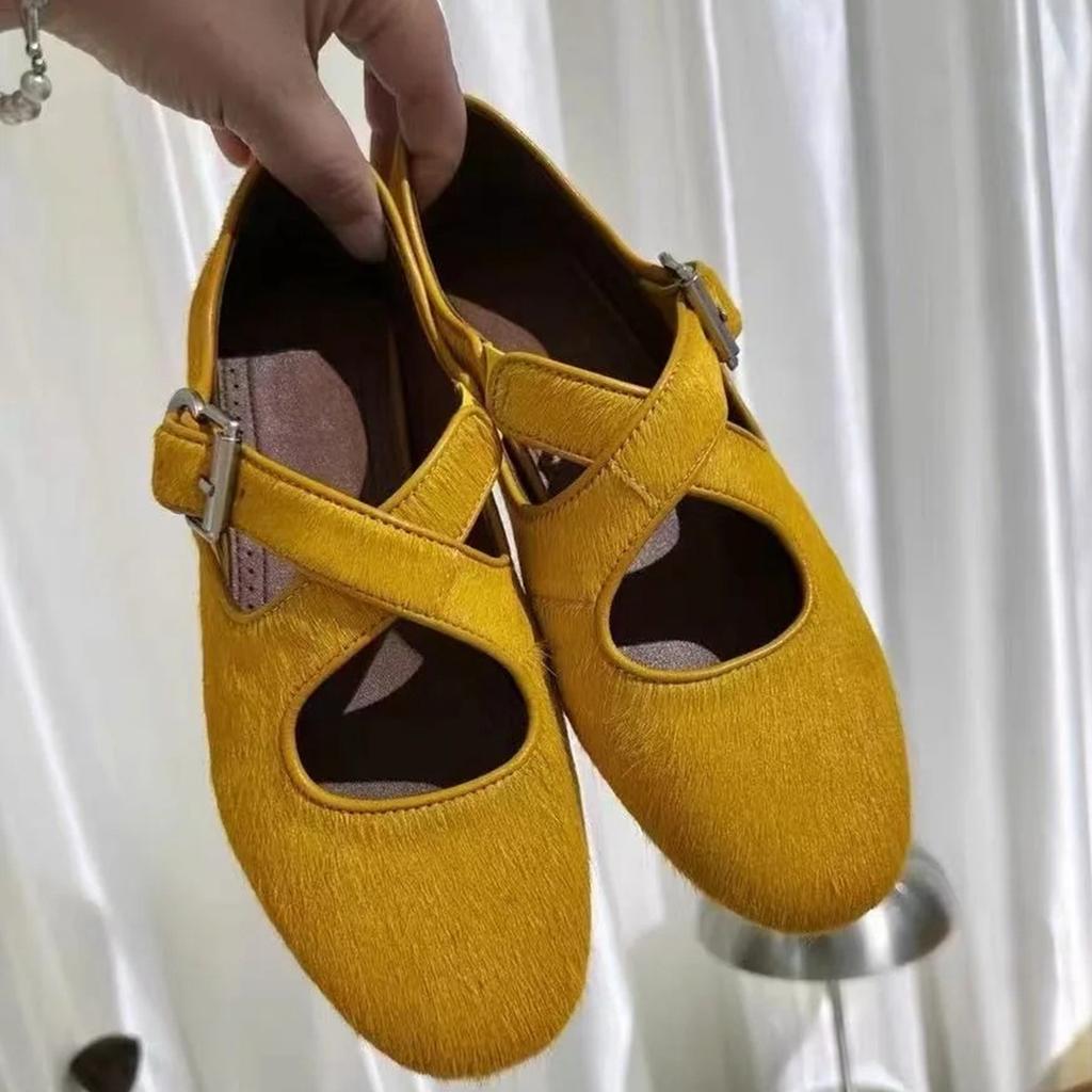 Retro Ballet Versatile Skinny Premium Soft-soled Mary Jane Shoes