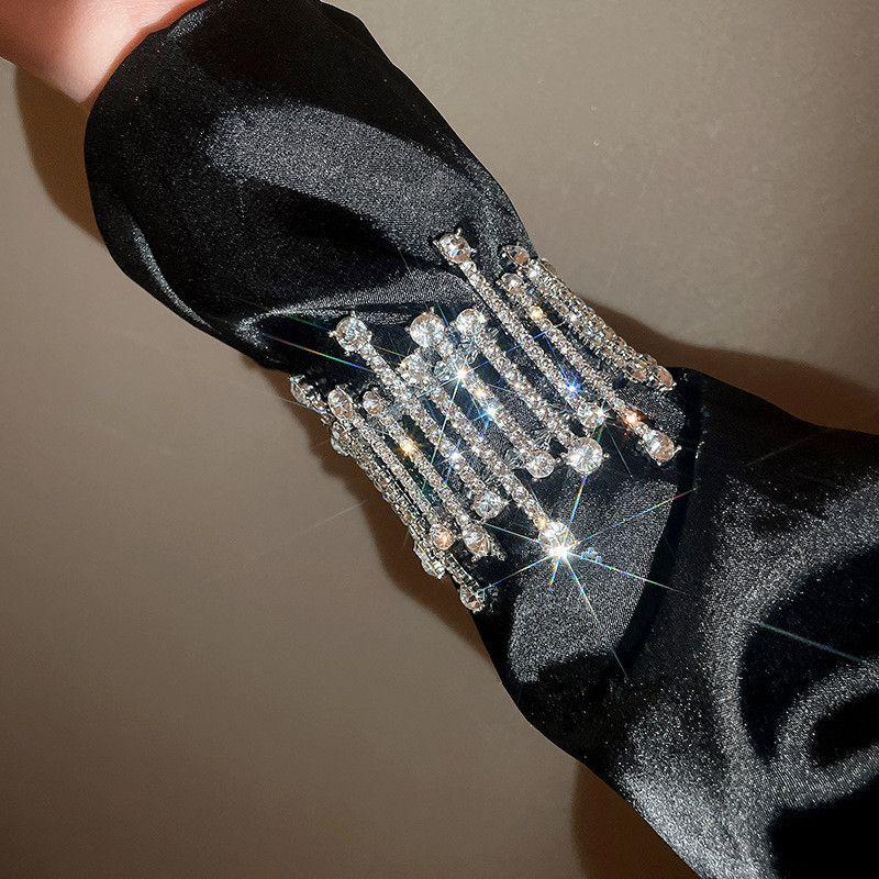 Diamond Crystal Bracelet Female Special-Interest Design Fancy Bracelet Fashion Temperament Entry Lux Internet Hot Bracelet