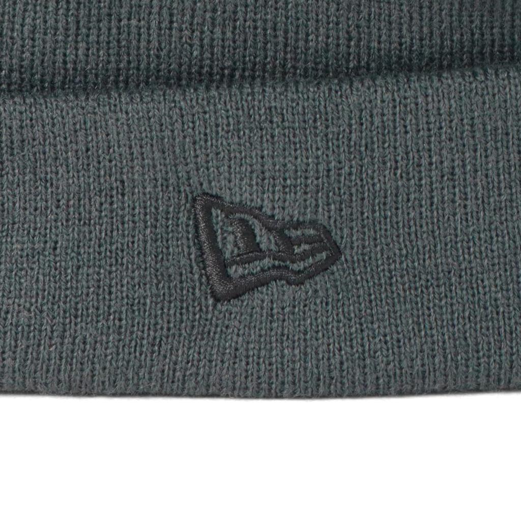New Era Basic Cuff Knit ONSPOTZ Short, Exclusive, Charcoal/Black