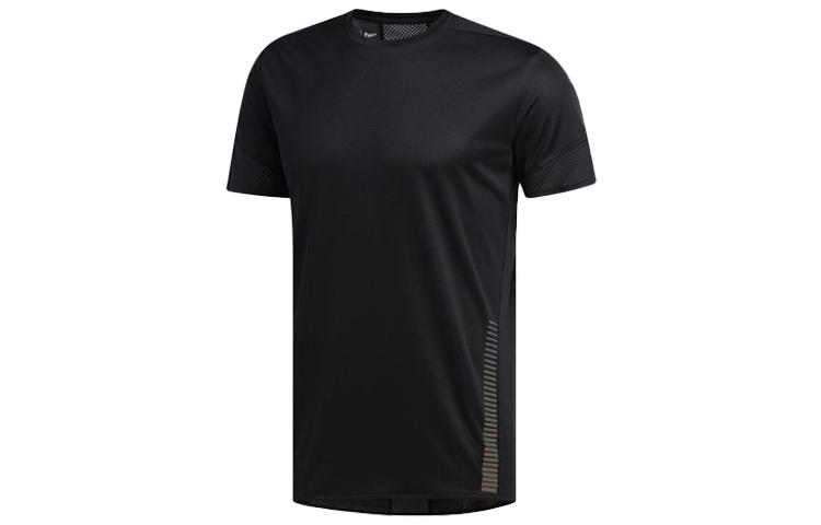 

Adidas T Shirts Men s Black Crew Neck Moderate Straight Fit EI6321 S