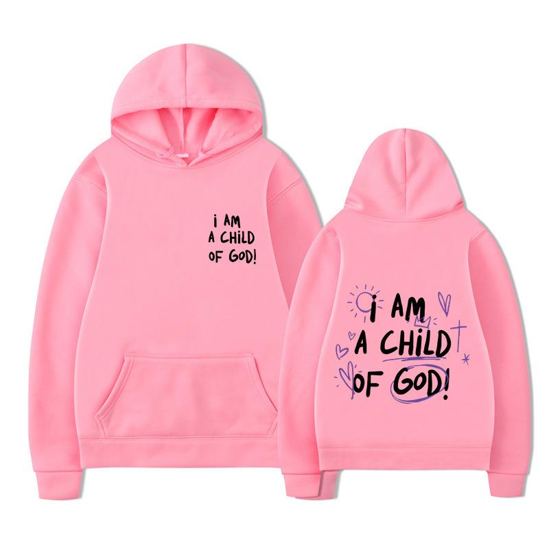 Alphabet Cartoon Print Kangaroo Pocket Print Unisex Streetwear Hip Hop Style Autumn Winter Fashion Hip Hop Tops Clothes