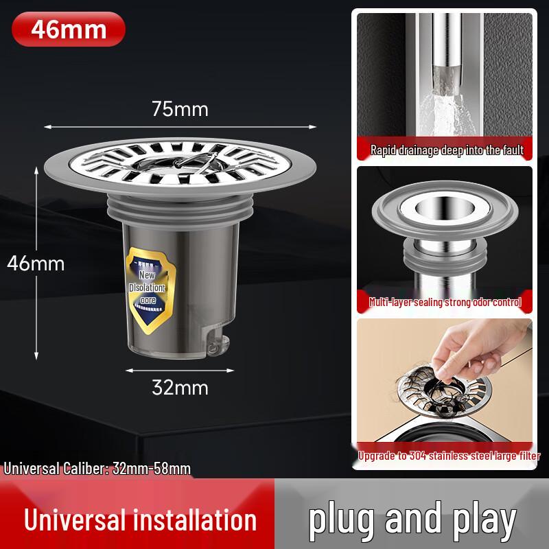 Xuan Yong Stainless Steel Anti-Odor Floor Drain Core