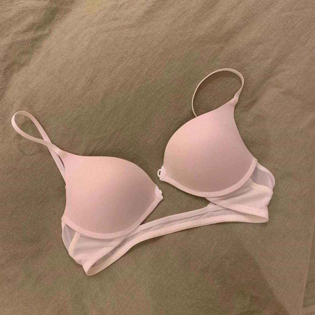 Seamless French - Style Front - Closure Bra for Women Push - Up Breathable Thin Wirefree Sweet Teenage Bra