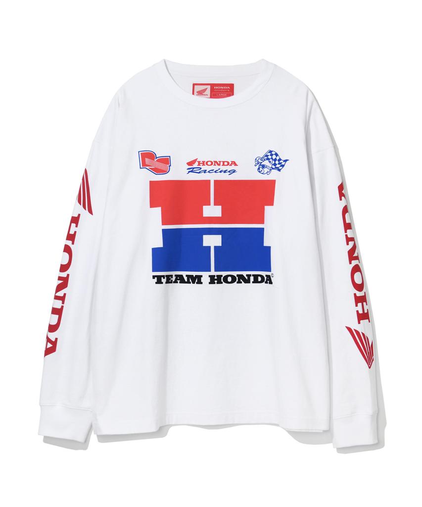 PHYPS MOTORCYCLE H Logo Long Sleeve_White