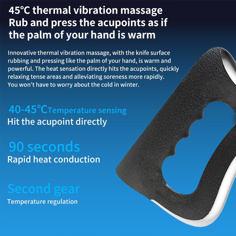 Body Fascia Gun Portable Muscle Relaxer Guasha Release Tool Usb Rechargeable Small Pro Grade Body Sculpting Fascia Knife